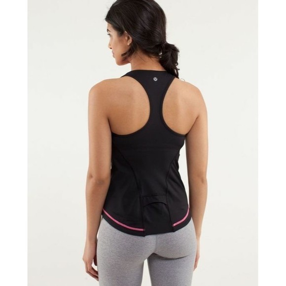 EUC LULULEMON Cardio Kick Parfait Pink Pinkelicious Tank Top SZ 6 - Picture 2 of 6
